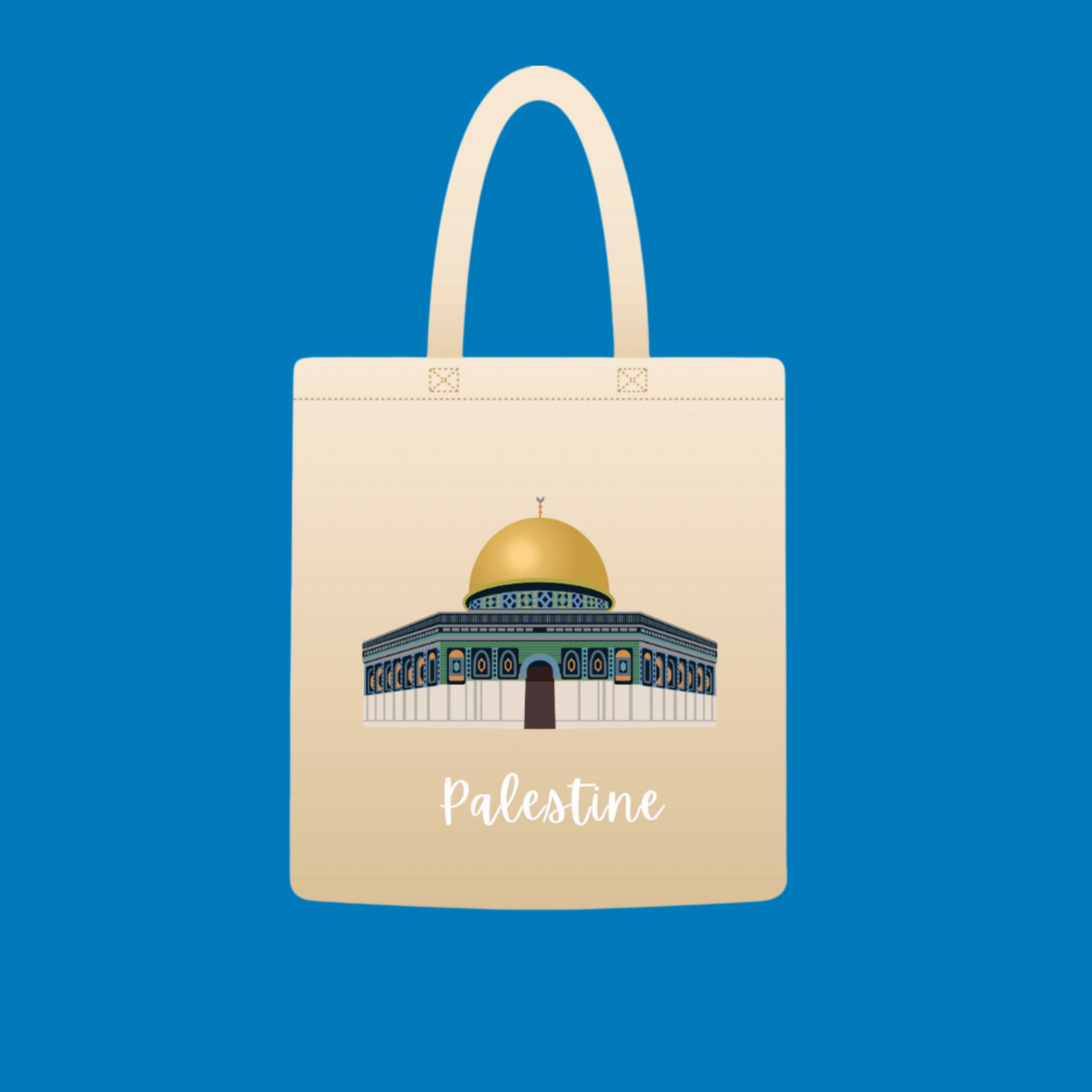 Masjid Al Aqsa Tote Bag